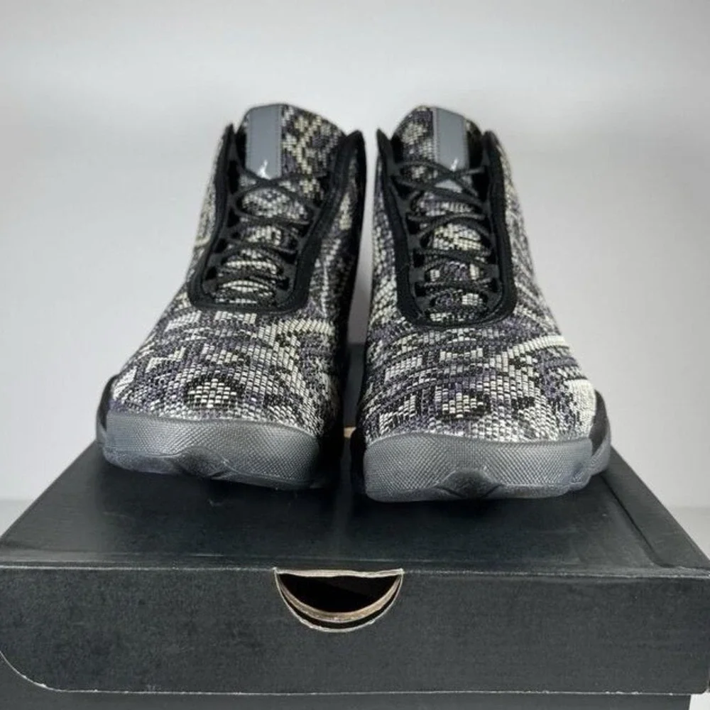 Jordan Horizon Premium‎ Black Purple Steel Light Charcoal 822333-022 Mens 9.5